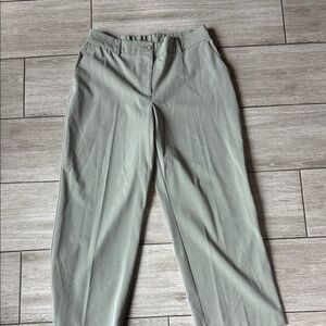 Rachel Zoe Women's light green Cropped Pants